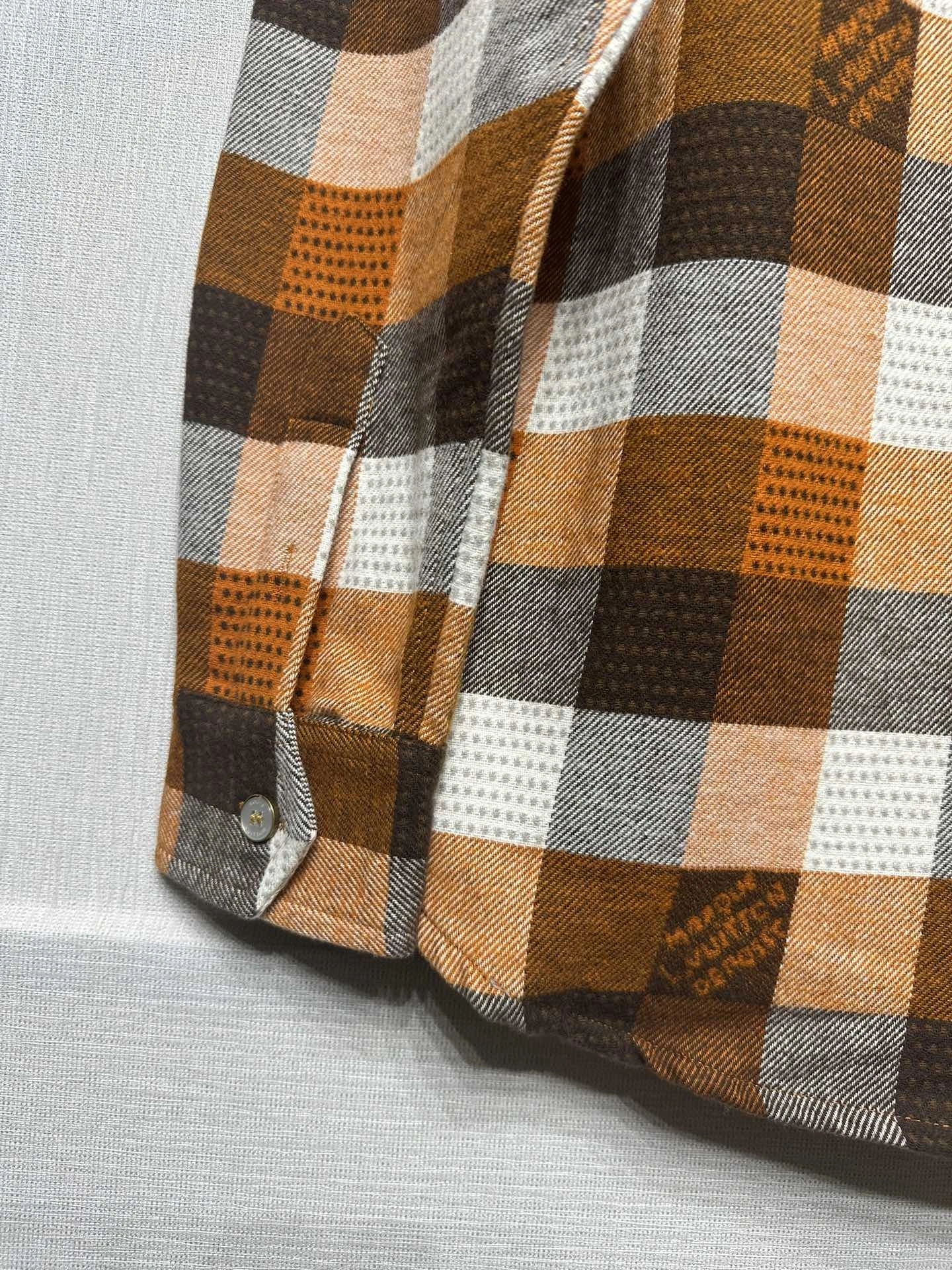wg.luxury-- 8V flannel oversized item:D-F442K0913
